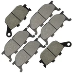 Caltric Front And Rear Brake Pads For Yamaha FZ6N FZ6S FZ6R 2004-2006 2012-2017. Fixed Price $29.99.