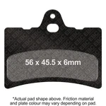 Ebc Motorcycle Brakes FA156X Carbon Pads For Enduro/mx Bikes Fits Gara Synt.. Fixed Price $46.99.