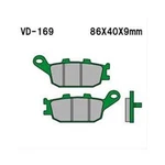 Vesrah Organic Brake Pads VD-169 970039. Fixed Price $19.16.