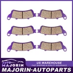 Front & Rear Carbon Fiber Fit For 02-09 Honda VFR800 Interceptor Brake Pads. Fixed Price $18.56.