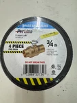 Proline Full Port Ball Valve Brass 3/4" Sweat X Pack. Fixed Price $27.99.
