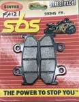 New Sbs 593HS Streetexcel Sinter Brake Pads Front Honda FA121. Fixed Price $21.65.
