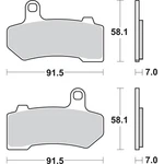 Sbs Sintered Brake Pads For Harley-davidson 830H.HS. Fixed Price $56.88.