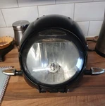 Headlamp From Yamaha Bt 1100 Bulldog With Brackets And Cowl. Fixed Price $201.81.