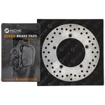 Niche Rear Right Brake Rotor Pad Kit For Suzuki 06435-KYJ-901 Semi Metallic. Fixed Price $32.95.
