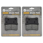 Brake Pad Set For Honda CBR1000R Abs 06455-MKF-D41 Front Semi-metallic 2 Pack. Fixed Price $17.95.