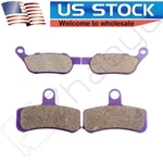 2 Pair Brake Pads + For Harley-davidson Fat Bob Fxdf Dyna 08-14 Carbon Fiber. Fixed Price $17.93.