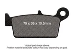 EPFA131HH Ebc Extreme Pro Brake Pad Set. Fixed Price $59.92.