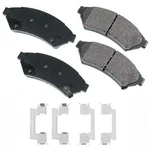 Akebono ACT1075 Proact Ultra Premium Ceramic Disc Brake Pad Kit. Fixed Price $84.16.