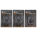 Brake Pad Set For Victory Cross Country Hammer Roads Front Rear Semi-metallic. Fixed Price $22.95.