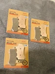Harley Davidson Motorcycle Brake Pad A0-49S Street Rod / Night -3 Sets. Fixed Price $12.00.