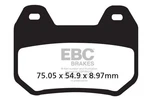 Ebc FA304V V-pad Brake Pads (set For 1 Disc). Fixed Price $15.99.