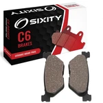 Rear Ceramic Brake Pads 2009-2011 Yamaha XP500 Tmax Set Full Kit Z 4B51 Mc. Fixed Price $14.00.