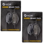Niche Brake Pad Set For Yamaha XT350 XT225 TTR225 Tri Z 250 Front Organic Pack. Fixed Price $15.95.