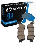 Front Organic Brake Pads 2004-2007 Honda NSS250AS Reflex Sport Abs Set Full Rw. Fixed Price $14.08.