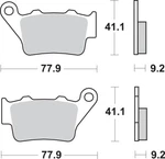 Sbs Sintered Brake Pads 675LS. Fixed Price $54.95.