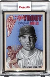 2021 Topps Project #420 Mike Trout By Mr. Cartoon P70 Ap Silver Frame 44/51. Fixed Price $239.00.