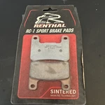 Renthal Brake Pads RC-1 BP-515-HHP Sintered Suzuki Gsx-r Kawasaki ZX10 Busa. Fixed Price $29.99.