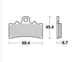 Front Brake Pads Sbs 877HF For Bmw G310 Gs 2022 2023 2024 2025 2026. Fixed Price $38.92.