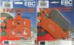 Ebc 'v' Front + Rear Brake Pads 2008-14 Harley Flstc Heritage Softail Classic. Fixed Price $89.00.