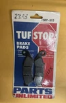 Tufstop Brake Pads TSRP-803 (FA125X. Fixed Price $19.95.