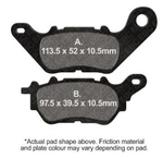Ebc Brake Pads SFA706 Organic Scooter -. Fixed Price $15.19.