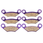 6PCS Brake Pads Carbon Fiber For 2011-2014 Polaris Sportsman 400 4X4 Ho. Fixed Price $12.09.