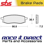 Sbs 580HF Brake Pads Organic. Fixed Price $32.14.