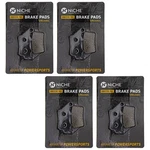 Niche Brake Pad Set For Ktm 1125 250 300 450 200 520 400 Rear Organic Pack. Fixed Price $27.95.
