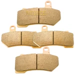 Sintered Metal Front Brake Pads For Harley-davidson Road King Street Glide FA409. Fixed Price $27.50.