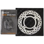 Niche Rear Right Brake Rotor Pad Kit For 2000-2007 Honda XR650R 43105-KZ1-415. Fixed Price $32.95.