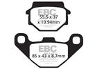Ebc Motorcycle Brakes FA372X Carbon Pads For Enduro/mx Bikes. Fixed Price $38.95.