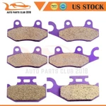 F+r Carbon Fiber Brake Pads For Yamaha Rhino YXR660 2004-2007 2005 2006. Fixed Price $12.76.