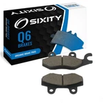 Rear Organic Brake Pads 2008-2015 Kawasaki KLR650 Set Full Kit E8F E9F Eaf Ja. Fixed Price $10.45.