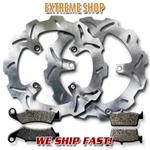 Front+rear Rotors+brake Pads For Kawasaki KX250 (04-14) KX450 4T (2006-2014). Fixed Price $286.60.