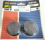 Qty Sbs Brake Pads Yamaha YFM250 YFM350 Atv 1721-0369. Fixed Price $24.99.