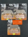 Ebc Hh Front/rear Brake Pads 3 Sets Harley Flhtc Electra Glide Classic 2008-2015. Fixed Price $126.00.