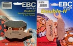 Ebc FA228HH & FA197HH Front Rear Brake Pad Set Fits 2008-ON Kawasaki KLR650. Fixed Price $100.78.