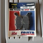 Parts Unlimited Sbs Ceramic Motorcycle Brake Pads Street 1722 0055 657LF New. Fixed Price $17.95.