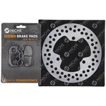 Niche Brake Rotor Pad Kit Yamaha 4GY-W0046 Rear Right Semi Metallic. Fixed Price $32.95.