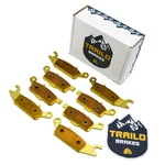 Yamaha Grizzly 700/550 2007-2026 Brass Brake Pad Set. Fixed Price $149.79.