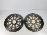 01 02 Ducati Monster M900IE Front Brake Rotors Left Right Pair. Fixed Price $170.00.