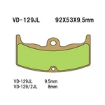 Vesrah Sintered Metal Brake Pads, VD-129/2JL. Fixed Price $20.84.