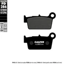 Galfer Standard Semi Metallic Brake Pads - FD286G1054. Fixed Price $24.49.