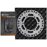 Niche Brake Rotor Pad Kit For Honda 06455-KYJ-901 Front Right Semi Metallic. Fixed Price $51.95.