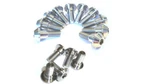 Yamaha MT-10 2015-25 Front + Rear Brake Rotor Disc Bolt Kit Titanium Race Spec. Fixed Price $80.40.