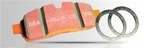 Ebc ED91650 Orangestuff Extra Duty Carbon Granular Front Pads For 03-08 Dodge. Fixed Price $172.95.