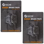 Niche Brake Pad Set For Husaberg Husqvarna FE350 TC250 Rear Semi-metallic Pack. Fixed Price $17.95.