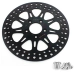 Black 11.5" Rear Brake Rotor W/ Bolts For Harley Electra Glide Road King 2000-07. Fixed Price $56.99.
