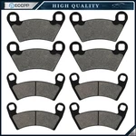 Front And Rear Carbon Fiber Brake Pads For 2013-2014 Polaris Efi Ranger 800 8PCS. Fixed Price $15.42.
